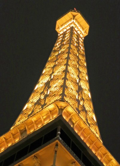 Today's emphasis is more on Las Vegas being a resort destination, somewhere you might take the family. Like to Paris for example...