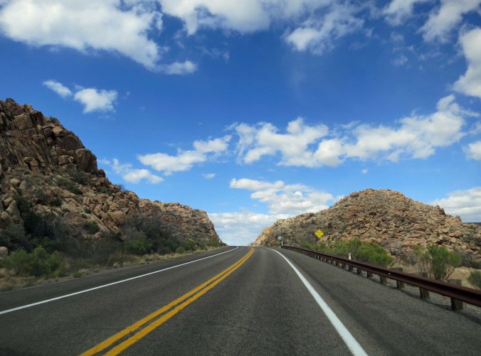 Route 66 above Kingman.