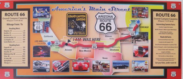 And this map showing historic Route 66.