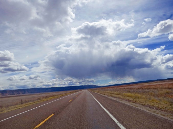 You have a lot more time to worry about storms in the desert! You can see them from a long ways off.