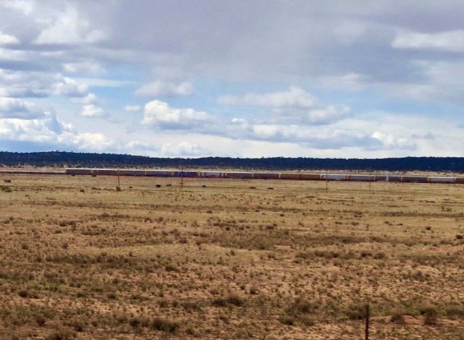 Trains provided me with a from of companionship on my journey, or at least a distraction. I usually climbed off my bike and watched them pass.