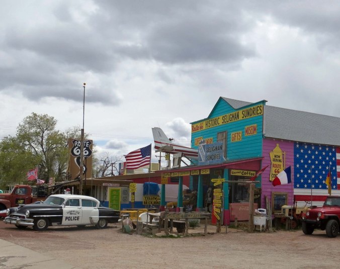 Here's another example of Seligman merchants struggling to make a profit off of their Route 66 heritage.