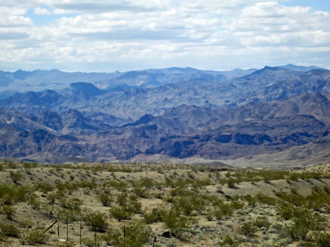 A bit farther up the road looking south. Dante would have found this site suitable for his concept of hell.