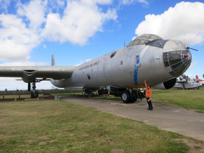 Peggy providing perspective with the Peacemaker.