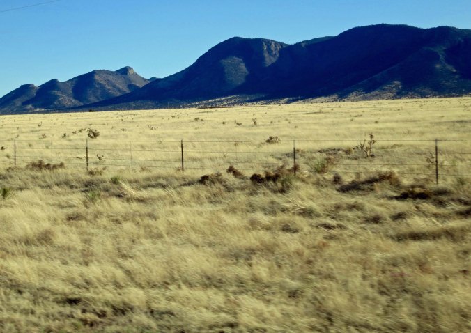 Highway 60 in New Mexico near the VLA