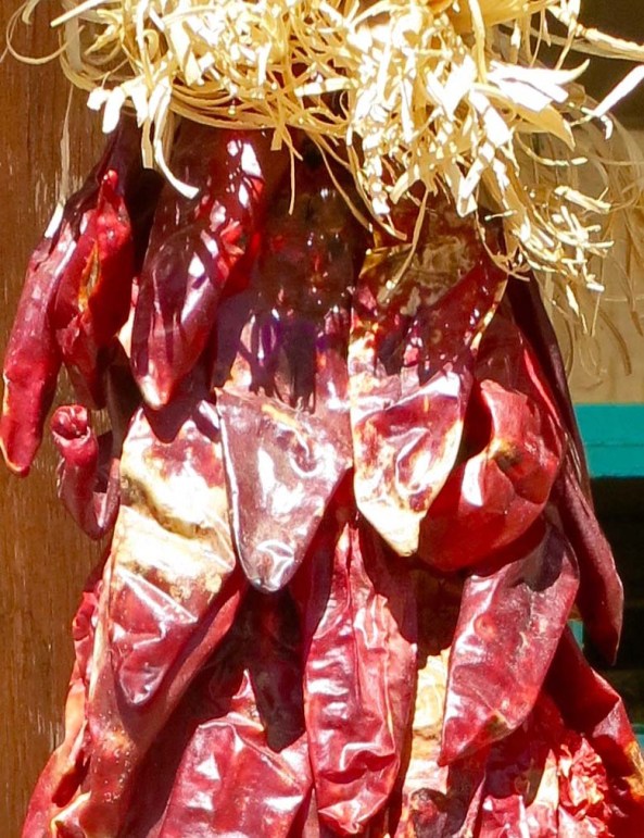Peggy and I found these red peppers in Lincoln. They made it onto my blog because I thing there is an unwritten law in New Mexico that anyone who blogs about the state has to include a shot of red peppers.