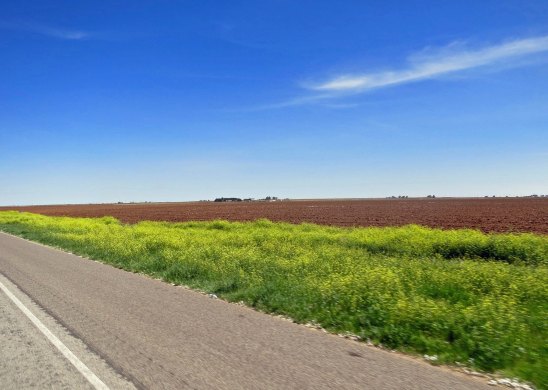I wasn't prepared for the extensive farms and the red soil I found in West Texas.