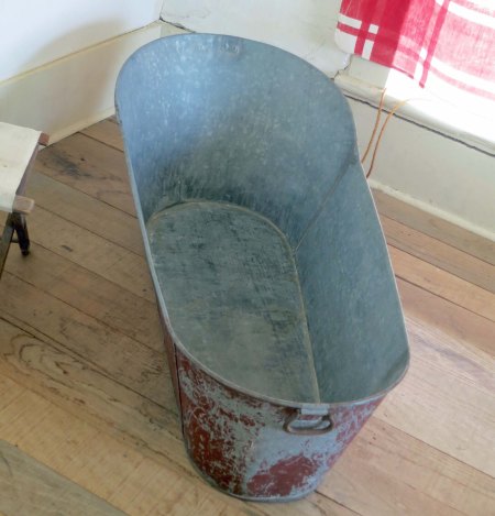 A modern hospital, for its time has also been preserved at Fort Richardson. A ranger provided a tour. Bath anyone?