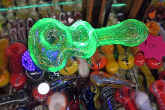 This one even glowed when placed under a black light. 