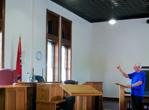 Given that I am 96% great ape, genetically speaking, I take the stand as Clarence Darrow. (grin)