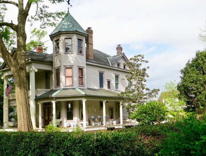 The city is known for its antebellum mansions.