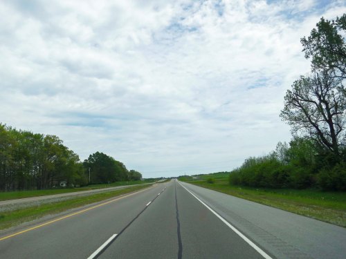 US Route 64. As I have noted earlier, many of the two lane roads I travelled on in 1989 have become four-lane highways, often rerouted.