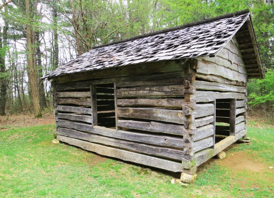 Cool Spring's Batist Church on the Blue Ridge Parkway.