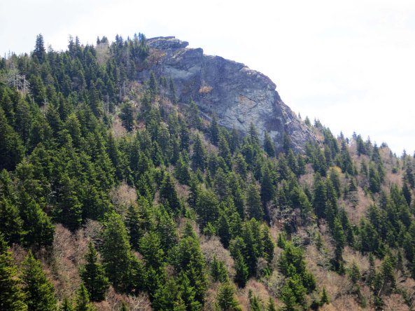 They call this outcrop the Devils Courthouse but I was hardput to see much that was devilish about it. Maybe on a foggy day...