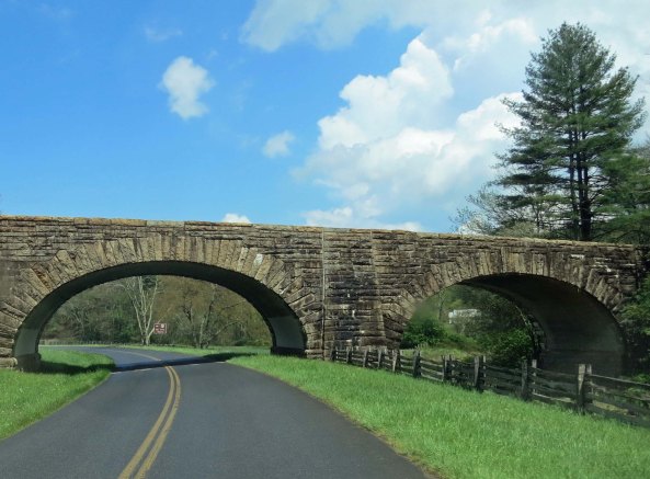 Bridge on the the Blue Ridge Parkway in Virginia.