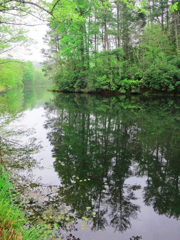 Otter Lake on the Blue Ridge Parkway in Virginia.