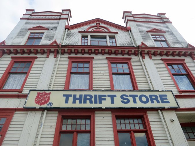 Salvation Army building in Yarmouth, Nova Scotia.