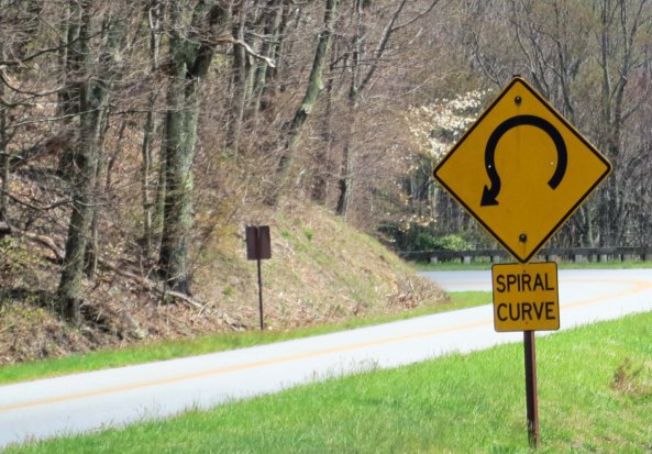 More fun going down than up!