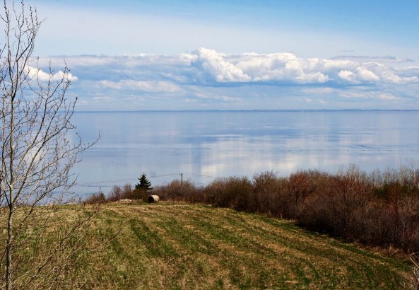 Looking out toward Lac Saint Jean.