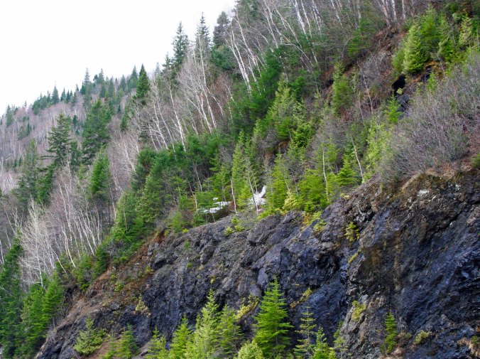 The mountainous terrain!