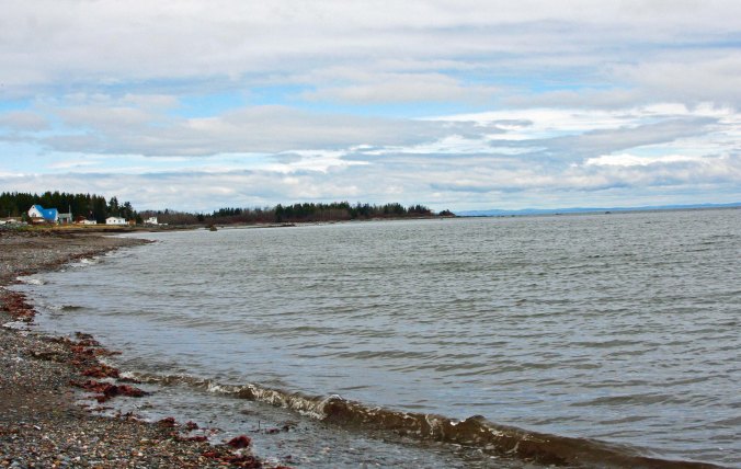 A number of Acadian towns were located along New Brunswick's north coast that borders on the Gulf of St. Lawrence and 