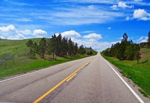 US Highway 191 in Montana