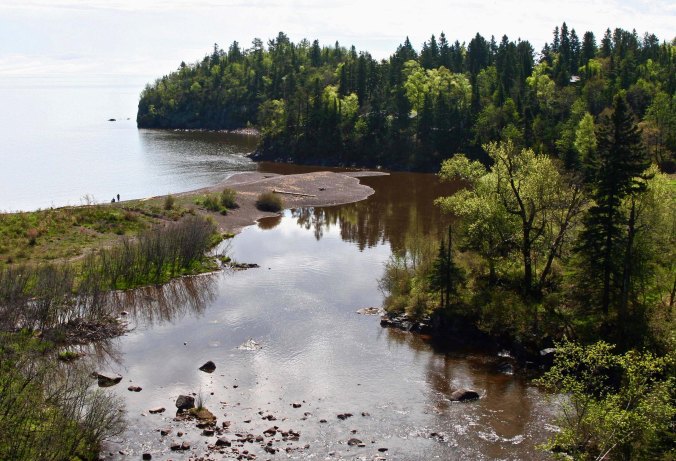 This beautiful cove is found along Minnesota's scenic Highway 61 on the north coast of Lake Superior.