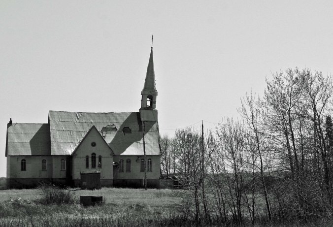 It's feeling of ages past led me to render it in black and white.