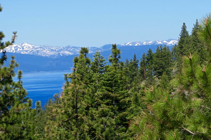 When I arrived at Lake Tahoe, I returned to what I considered my home territory. Half of the beauty of the area is found in the Lake, the other half is in the surrounding backdrop of the Sierra Nevada Mountain Range.