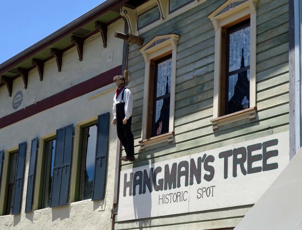 Hangman's Tree location in Placerville, CA.