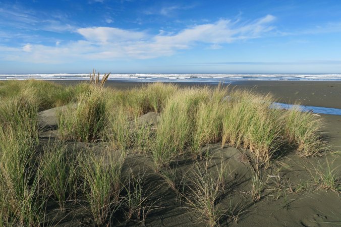 Clam Beach off of Highway 101 north of Eureka, California.