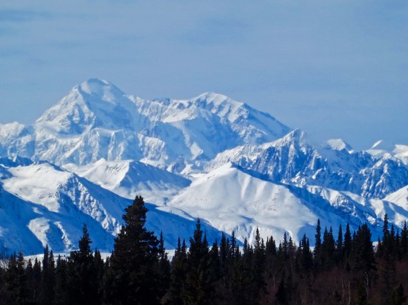 As was this view of Mt. Denali. We were ever so lucky. Having lived in Alaska for three years, I know how rare it is to capture the mountain on a clear day.