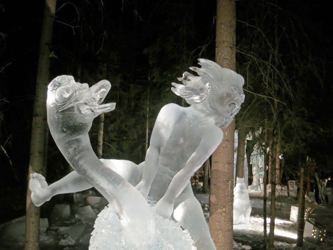 This one, by a Russian carver, "Yahoo!"