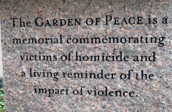 The Boston Peace Garden.