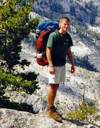 And our son, Tony. When he graduated from Annapolis, I promised to take him on a 100 mile trip including climbing Mt. Whitney. He jumped at the opportunity.