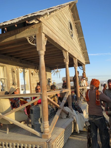 Burning Man's traveling bar.