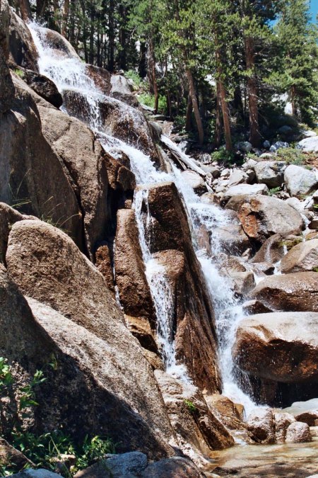 I enjoyed this cascading falls...