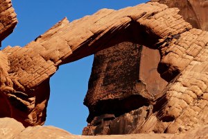 Arch Rock photograph by Curtis Mekemson in Valley of Fire State Park, Nevada.