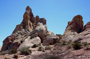 White Domes at Valley of Fire State Park in Southern Nevada.