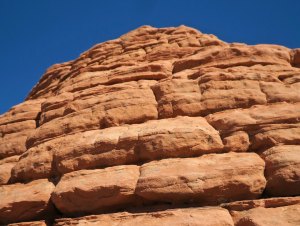 Beehive stone sculpture at Valley of Fire State Park near Las Vegas, Nevada.