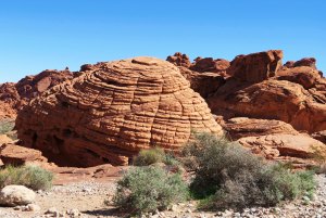 The Beehive at the Valley of Fire State Park in Southern Nevada.