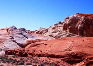 Rainbow Vista in Valley of Fire State Park.