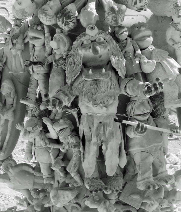 Muppets on Action Figure Family at Burning Man 2017