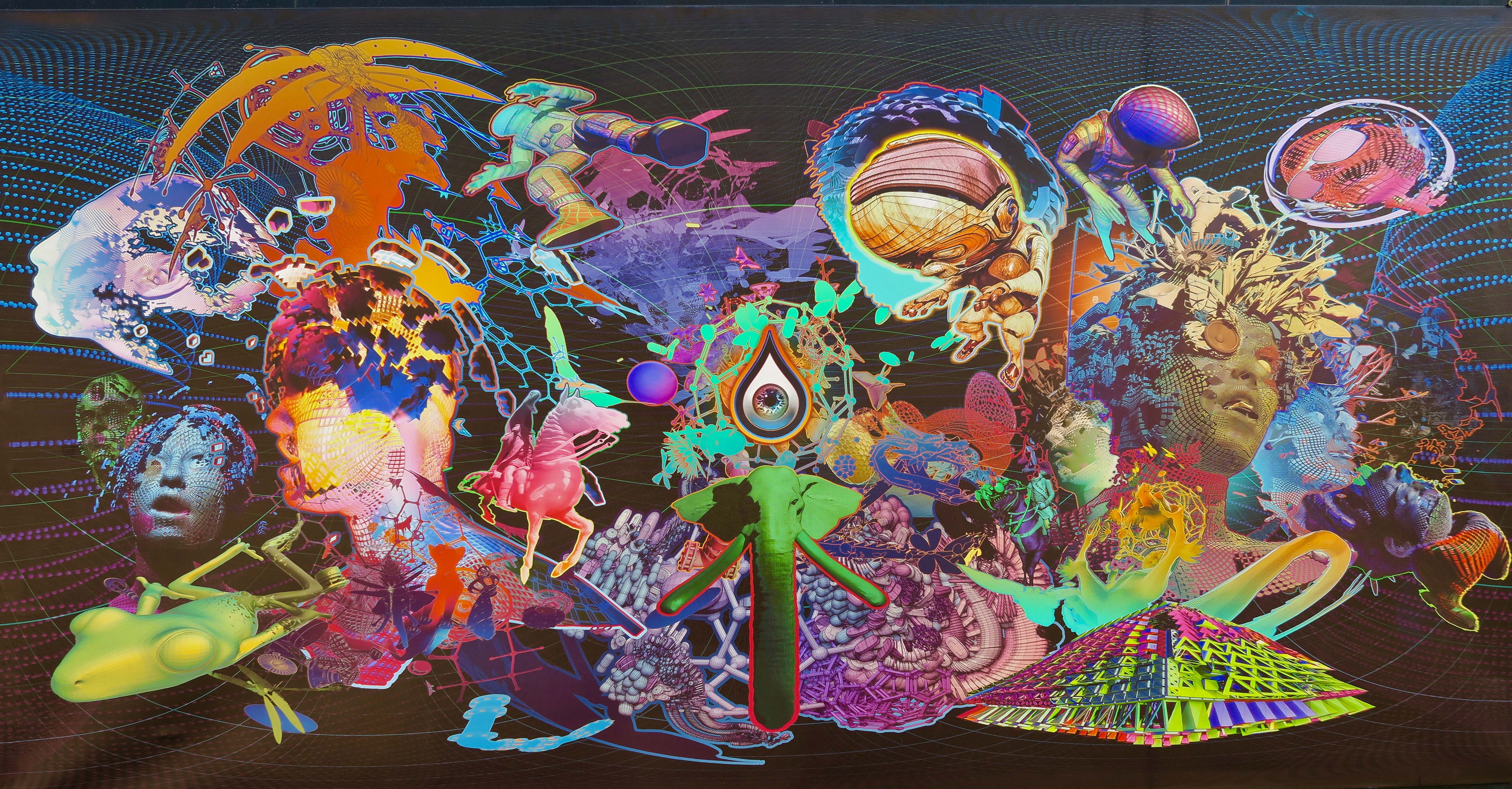 Mystic Camp art 10, Burning Man 2017