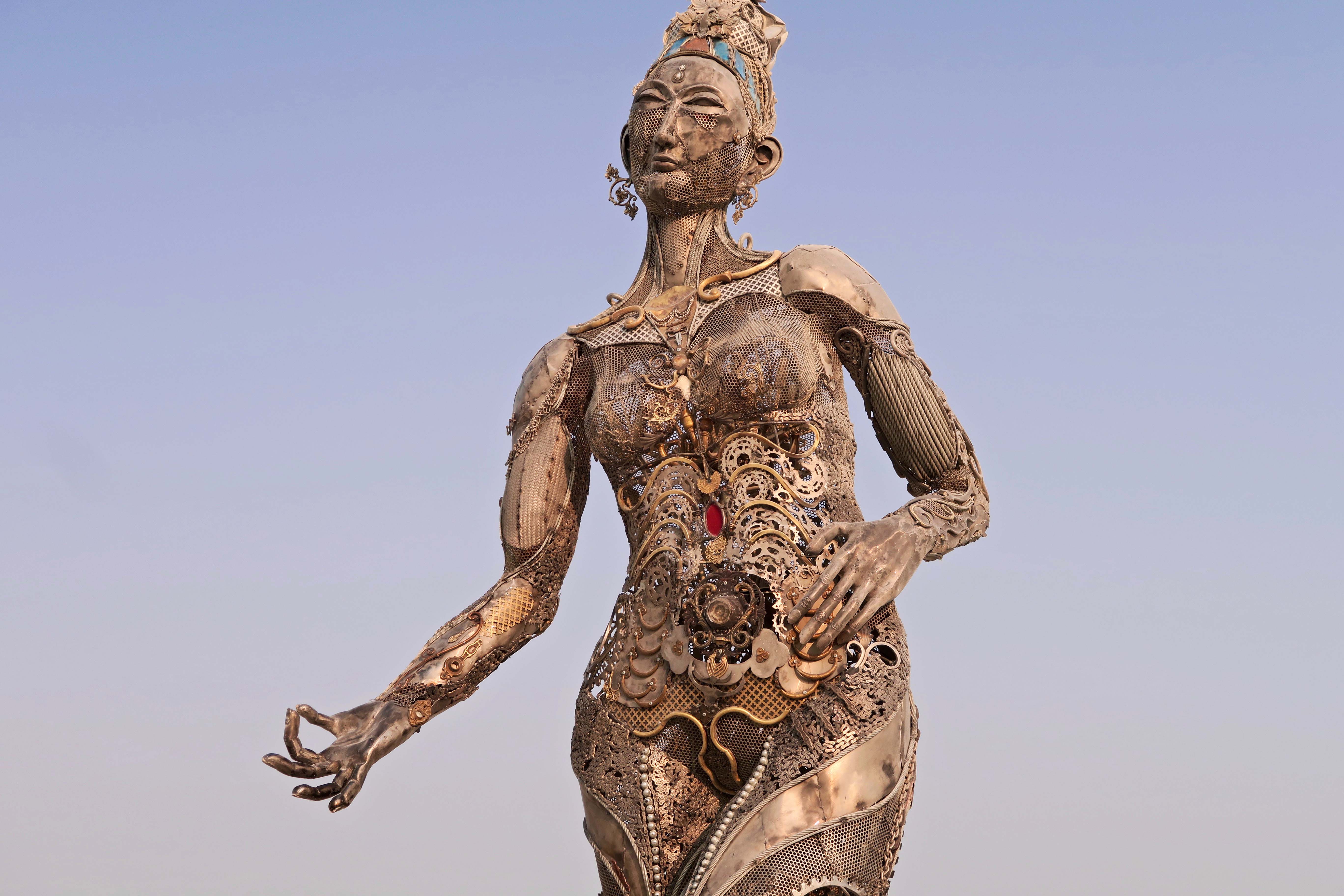 Tara mechani at Burning Man 2017