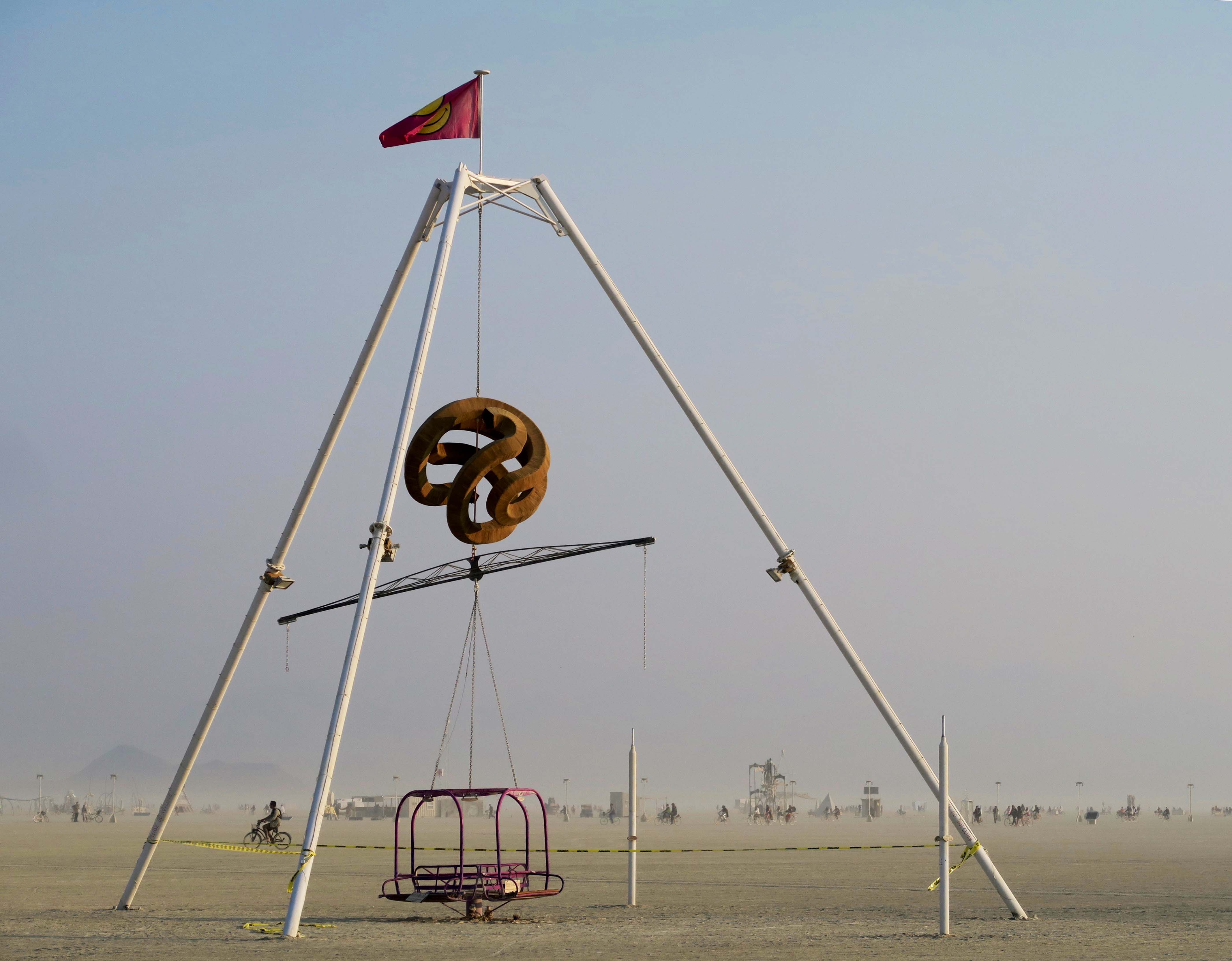 A Wood Turner's Dream at Burning Man 2017