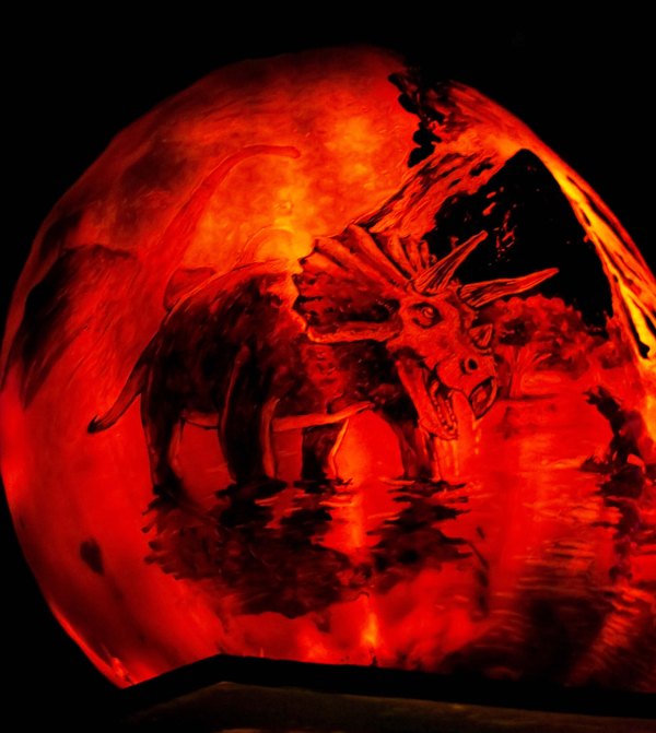 Dinosaur series at Jack-o-Lantern Spectacular