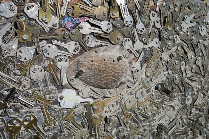 Eye of Keyed Up Shark at Burning Man 2017