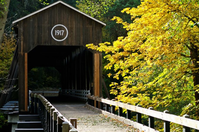 McKee Bridge on Applegate River, Southern Oregon