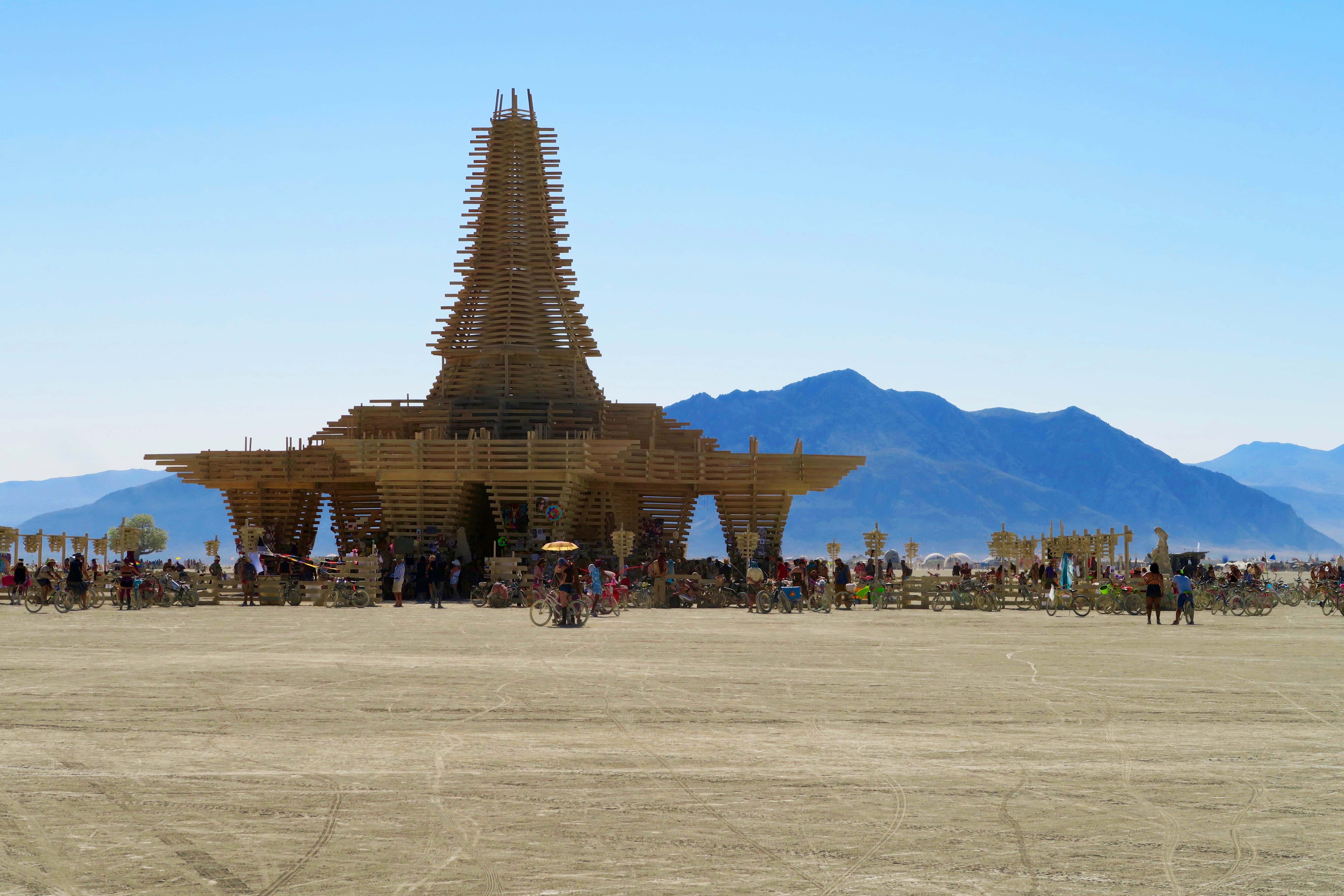 Temple at Burning Man 2017
